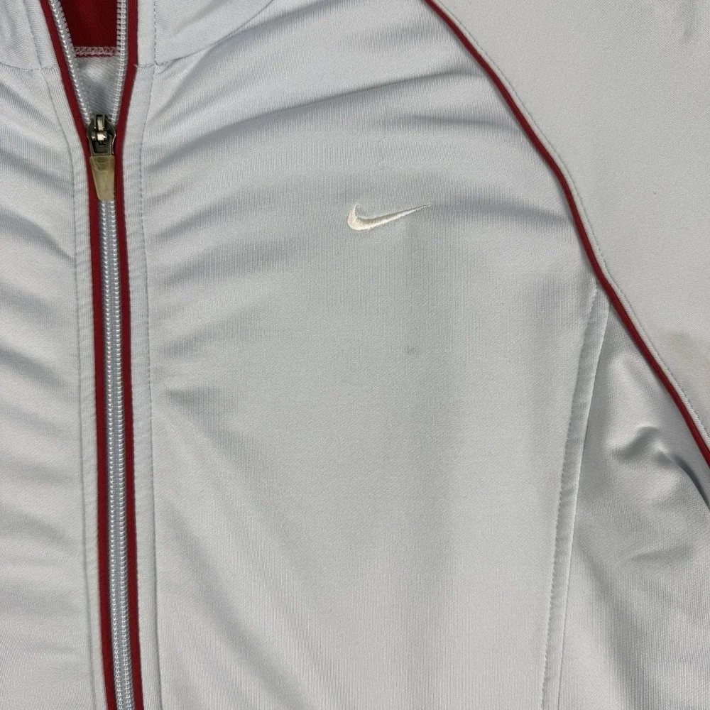 Nike Baby Blue Track‎ Jacket Womens Medium Y2K Streetwear